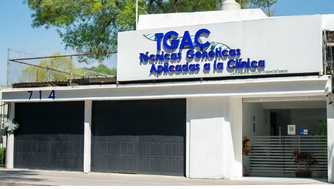 Fachada del laboratorio TGAC en Coyoacán, CDMX